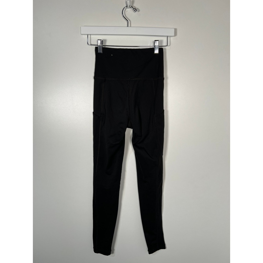 American Eagle The Everything Pocket Legging Black High Waisted XS Regular - Picture 3 of 7